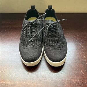 Cole Haan Black Knit Sneakers size 7.5